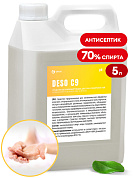 Дезинфицирующее средство на основе изопропилового спирта - Deso C9 | Grass | 5 л