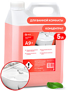 Кислотное моющее средство для уборки ванных комнат - А9+ (концентрат) | Grass | 5 л