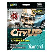Салфетка для стекла - Diamond | CityUP | 35*40 см