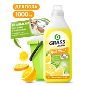 Средство с полирующим эффектом для пола - Arena (лимон) | Grass | 1 л