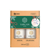 Набор подарочный Sargan - шампунь + гель для душа | Grass | 2*300 мл