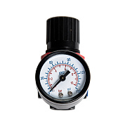 Выходной редуктор с манометром, 1/4", 0 - 12 бар