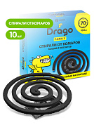 Спираль от комаров Drago - эффект | Grass | 10 шт